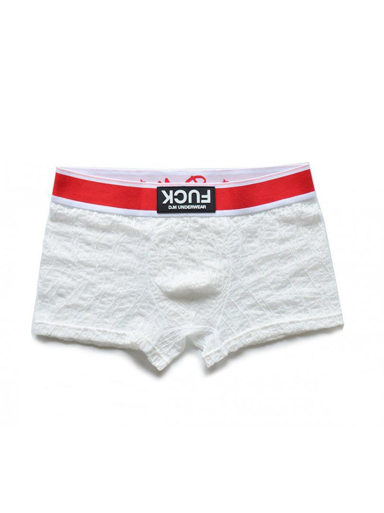 メンズ レースメッシュ 速乾性 通気性 無地トランクス 3枚組