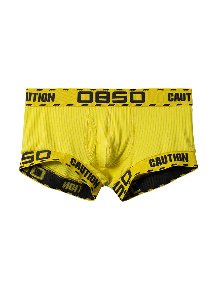 メンズUポーチローライズ通気性トランクス2枚組