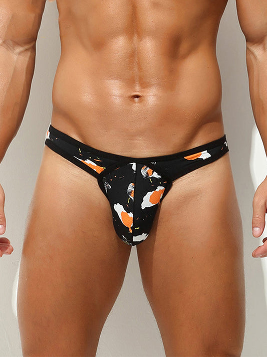 2 Pack Men's U-Pouch Low-Rise Thong