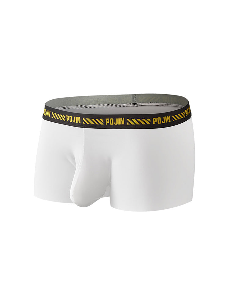 Men's Bulge Enhancing Pouch Seamless Trunks