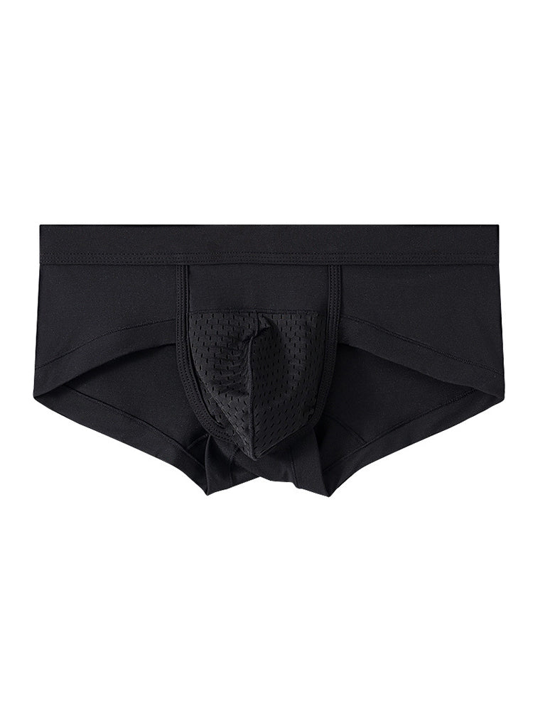4 Pack Men's U Convex Mesh Pouch Briefs