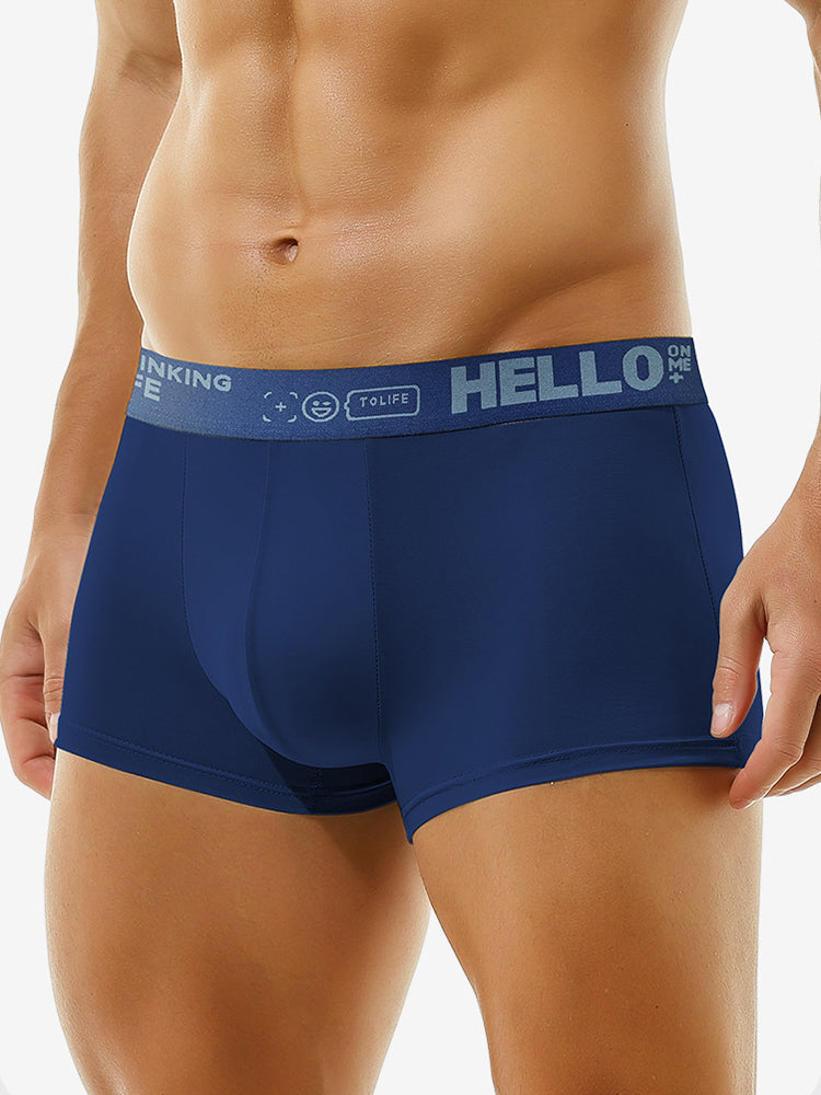Men's Silky Thin Pouch Trunks