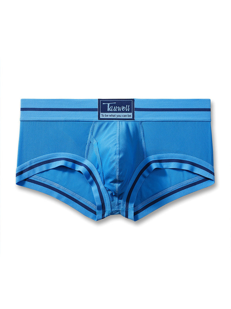Men's Breathable Mesh Line Trunks with Fly