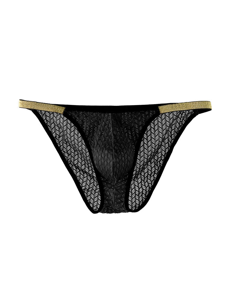 3 Pack Men's Sexy Low-Rise Hip-Lifting Briefs