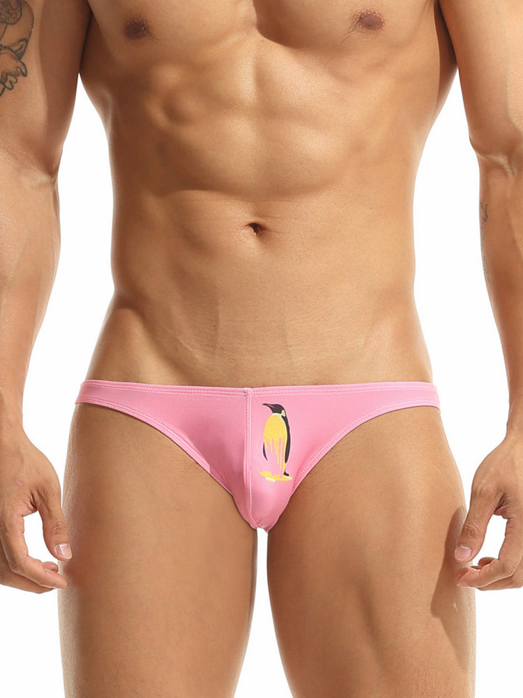 Men's Cartoon Low-Rise Briefs