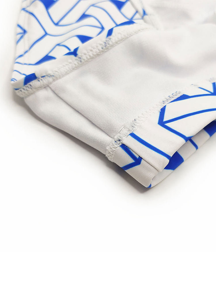Men's 3D Pouch Printed Fitness Swim Brief