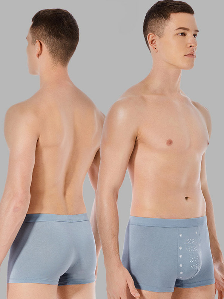 Men's High Elastic Granule Massage Trunks