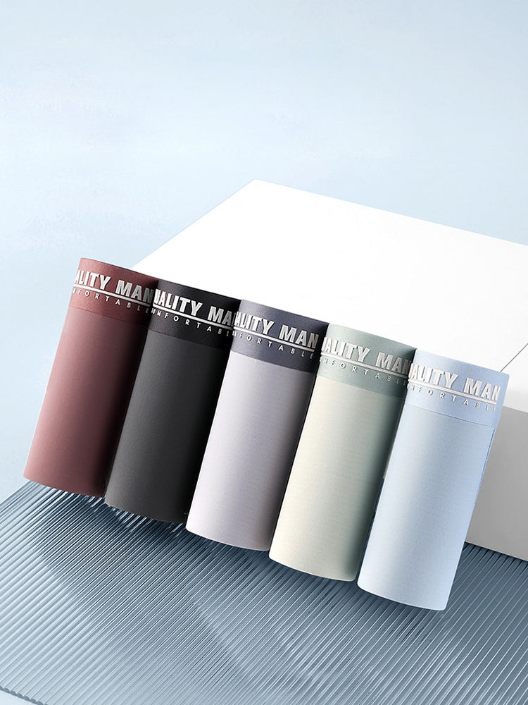 3 Pack Men's Lightweight And Breathable Trunks