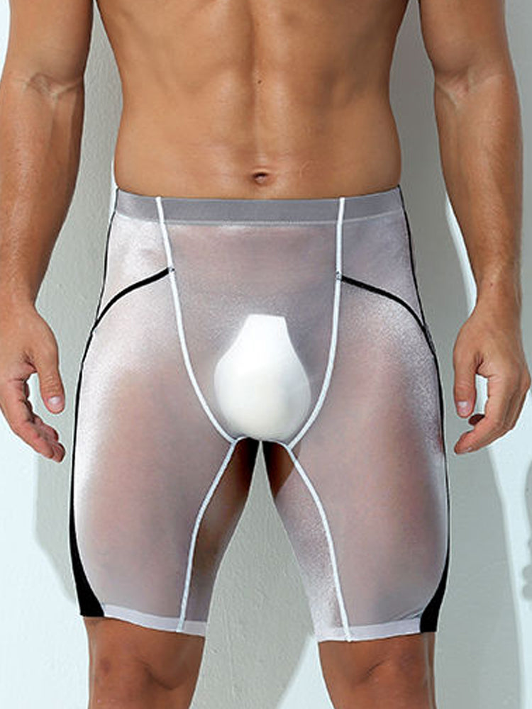 Men's Sports Extended Breathable Boxer Briefs