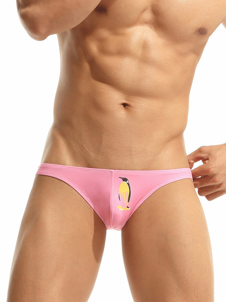 Men's Cartoon Low-Rise Briefs