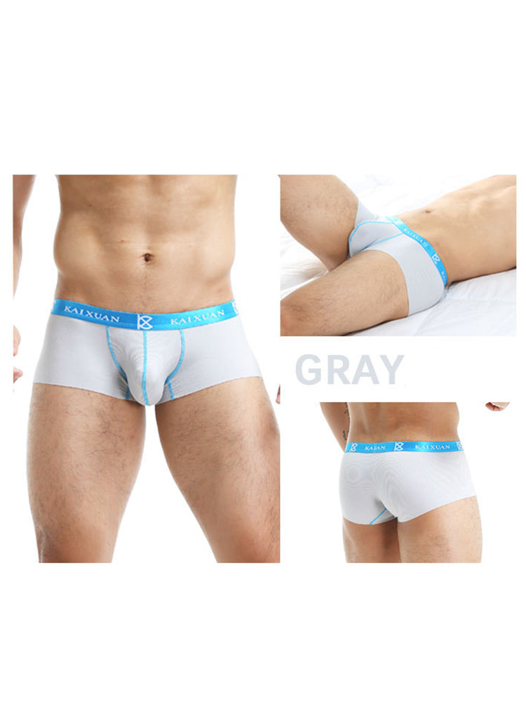 メンズ モダール シンプル 肌に優しいトランクス 2枚組