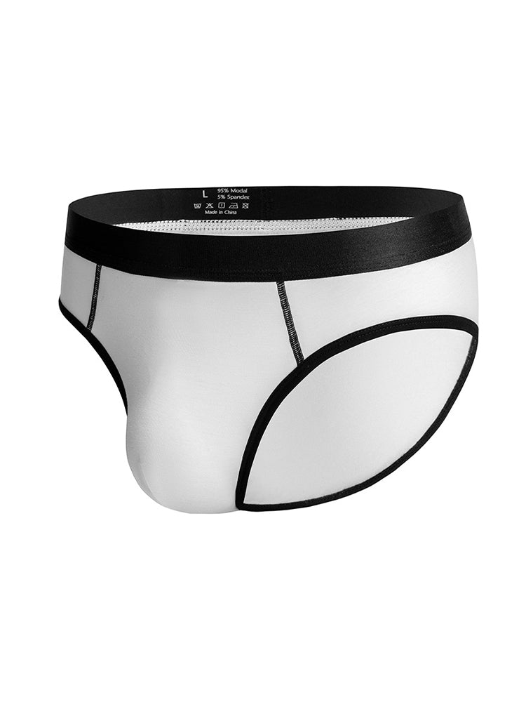 3-pack Men's Low-rise Compartment Lift Independent Pouch Briefs