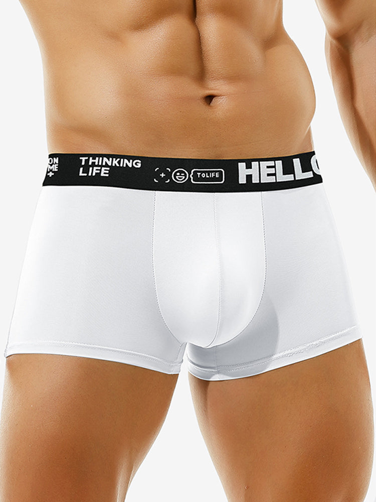 Men's Silky Thin Pouch Trunks