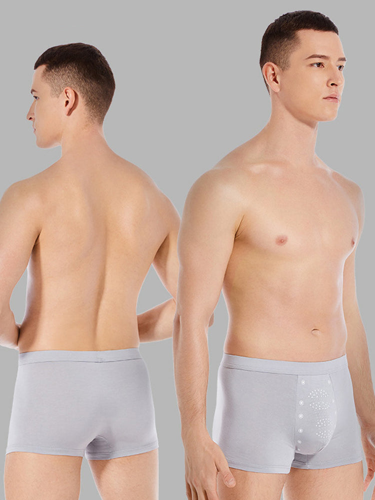 Men's High Elastic Granule Massage Trunks