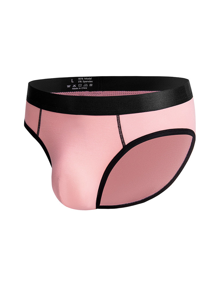 3-pack Men's Low-rise Compartment Lift Independent Pouch Briefs