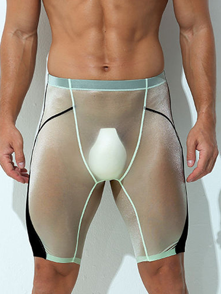 Men's Sports Extended Breathable Boxer Briefs