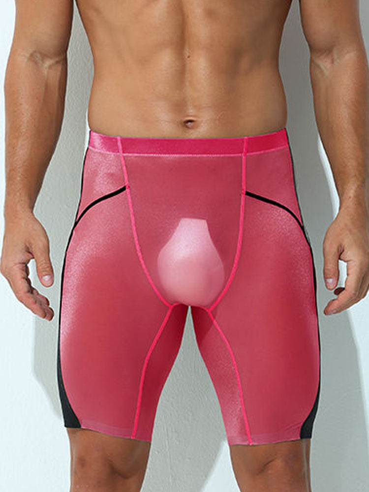 Men's Sports Extended Breathable Boxer Briefs