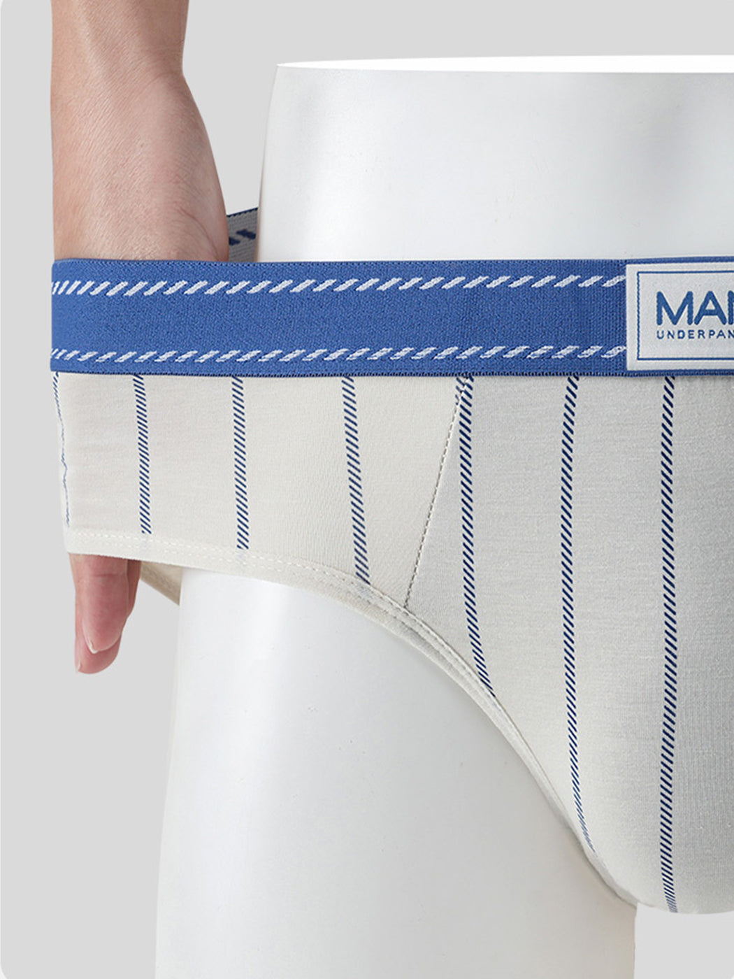 3 Pack Men's Classic Striped Briefs