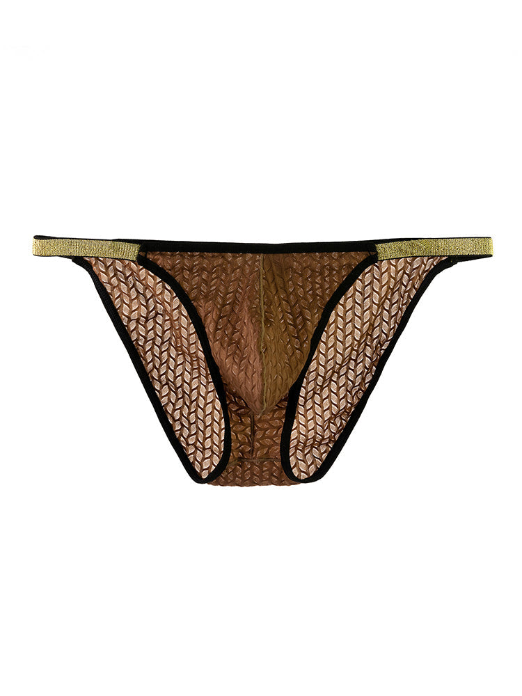 3 Pack Men's Sexy Low-Rise Hip-Lifting Briefs