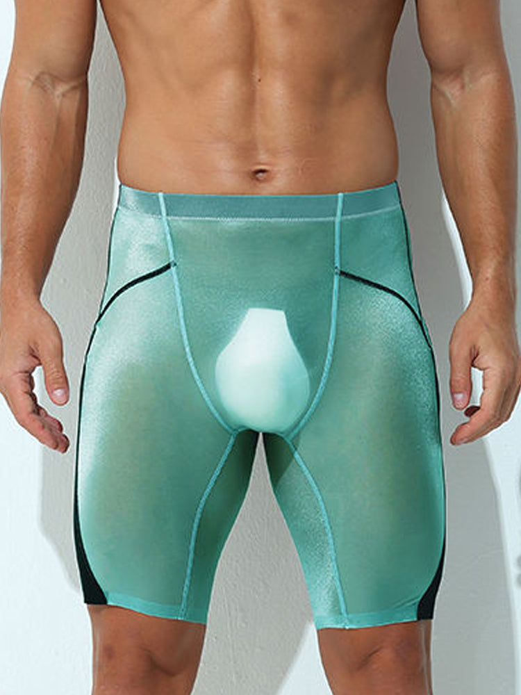 Men's Sports Extended Breathable Boxer Briefs