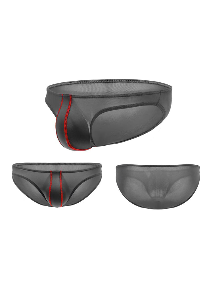 3 Pack Men's U-Pouch Low-Rise Briefs