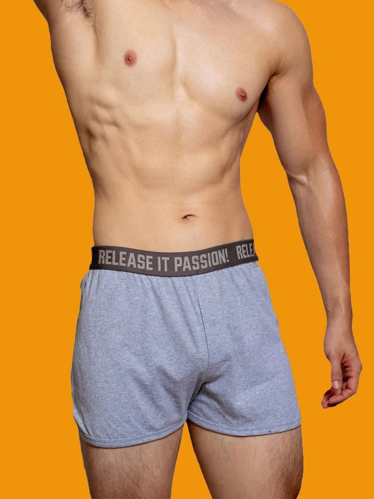 Men's Low-Waist Sexy Loose-Fit Home Shorts