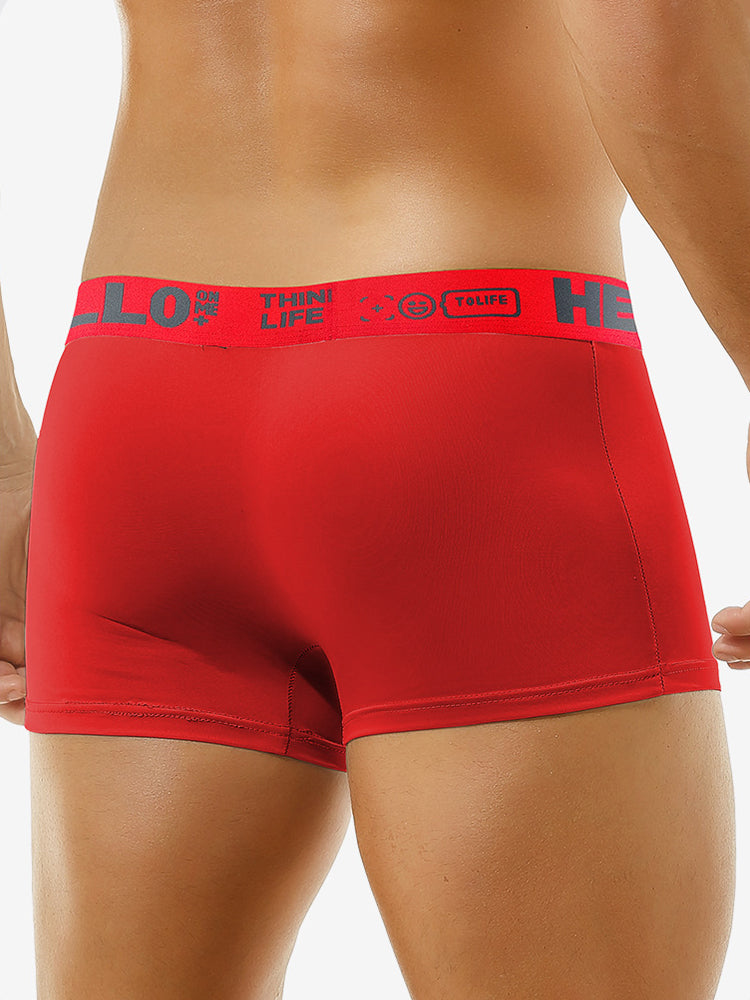 Men's Silky Thin Pouch Trunks
