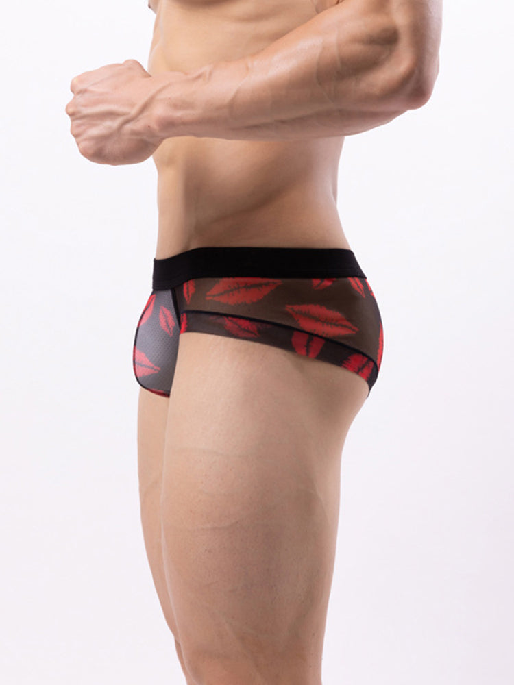 4-pack Men's Double-layer Breathable Mesh Briefs