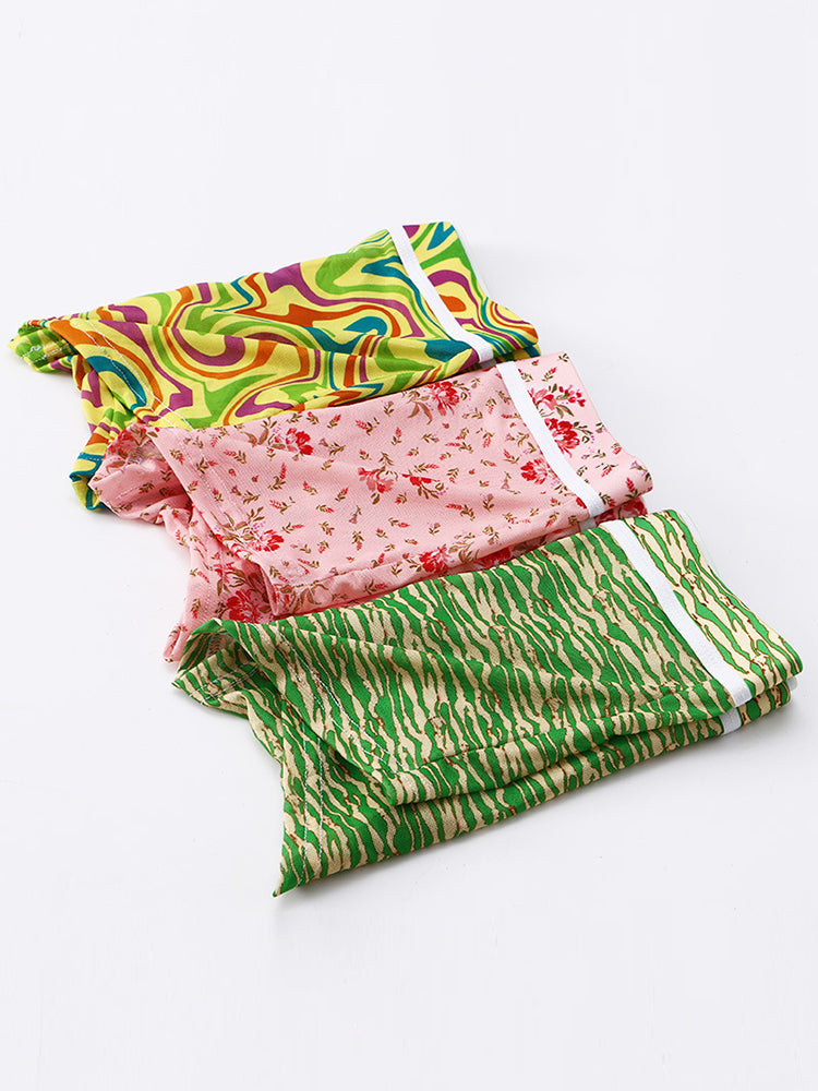 3 Pack Men's Sexy U-Shaped Mesh Breathable Boxer Briefs