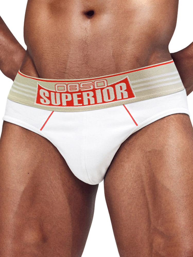 メンズ 伸縮性ウエストバンド ローライズ ポーチブリーフ