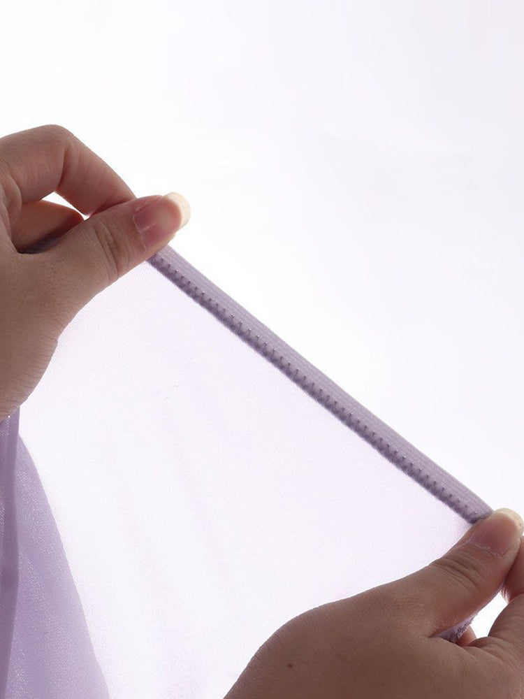 Men's Ultra Thin Ice Silk See-through Briefs