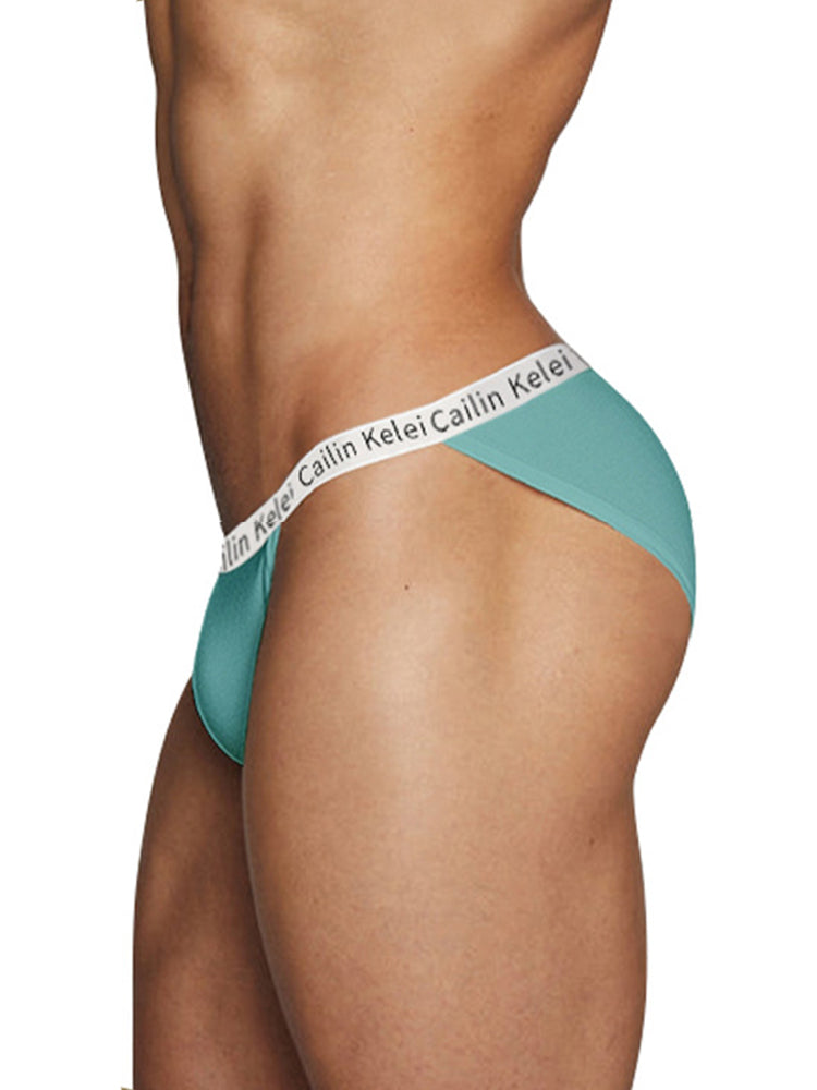 3-pack Men's Ultra Sexy Low Rise U-shaped Convex Pouch Briefs