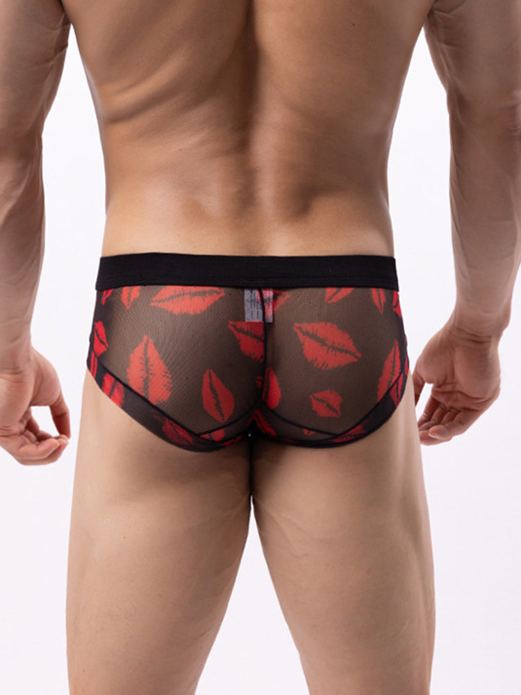 4-pack Men's Double-layer Breathable Mesh Briefs