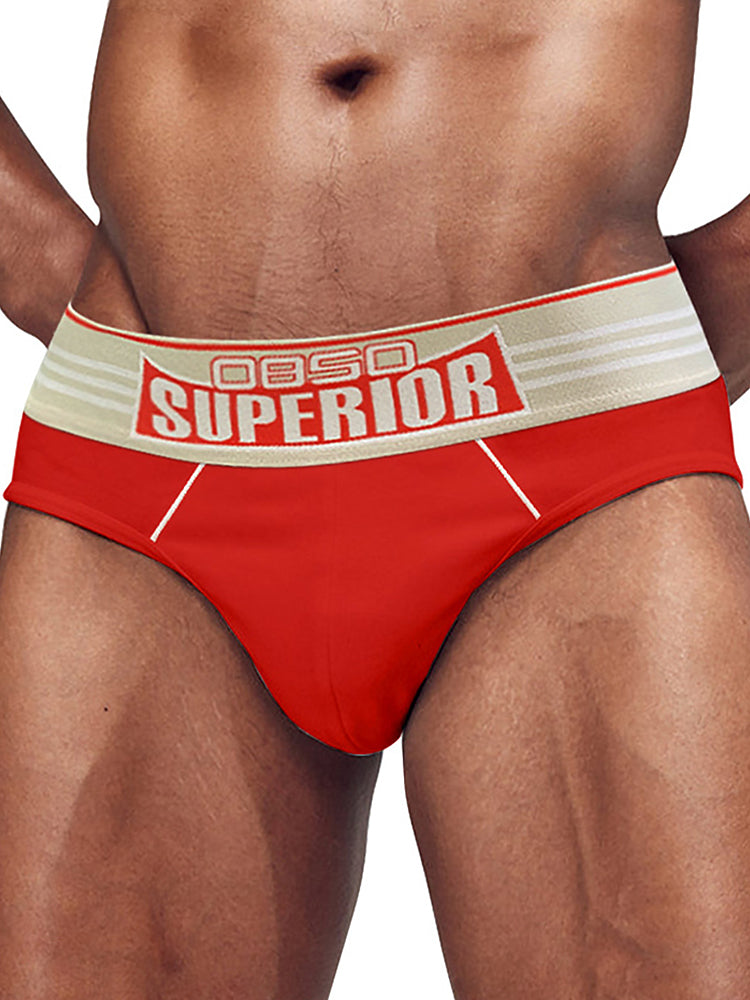 メンズ 伸縮性ウエストバンド ローライズ ポーチブリーフ