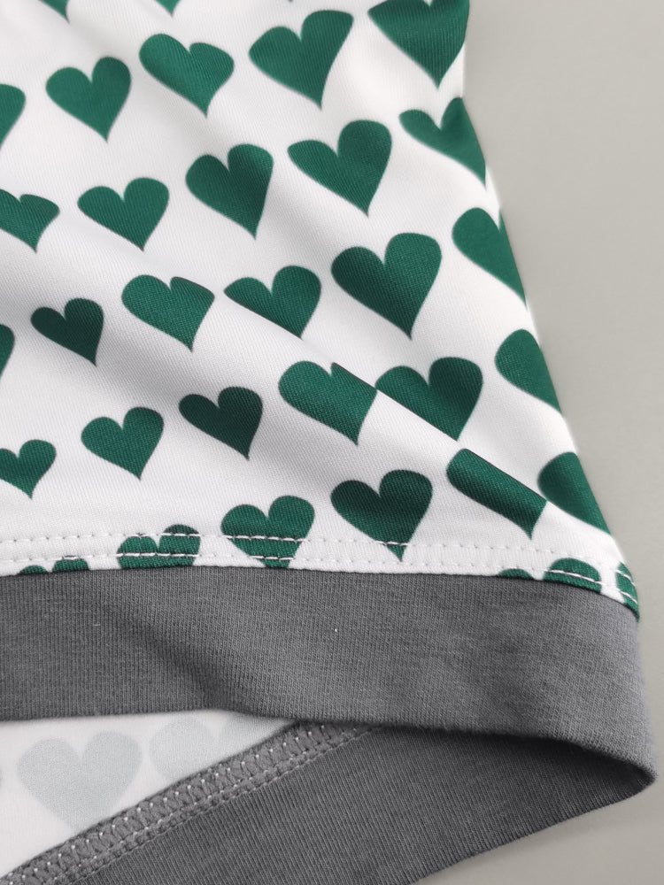 2 Pack Men's Low Rise Sexy Heart U-Shaped Pouch Boxer Briefs