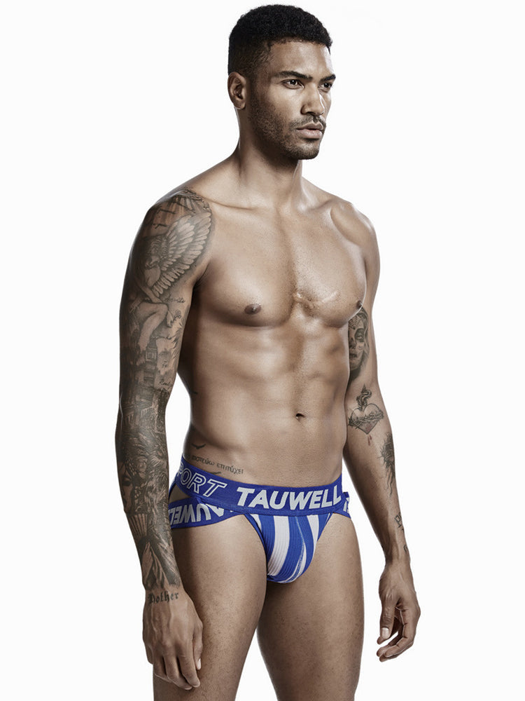 Low-rise Letter Men's Pouch Briefs