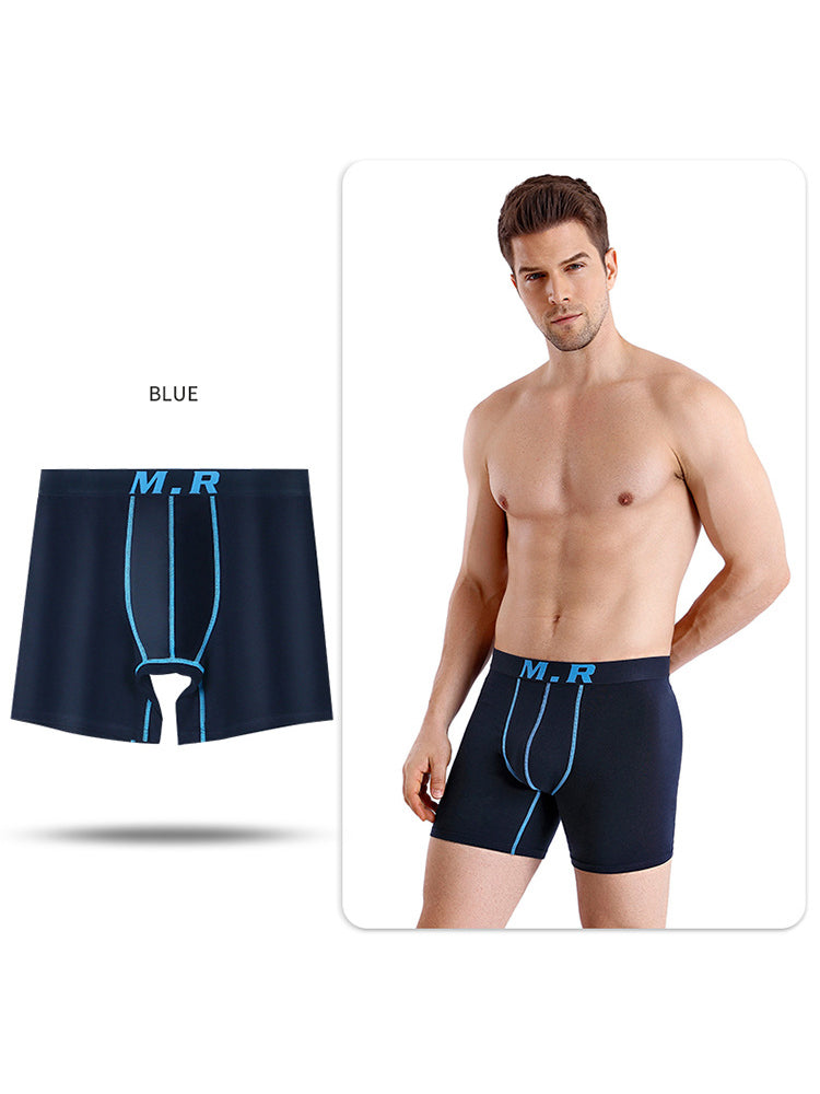 メンズ クラシック マイクロファイバー トランクス 4枚組