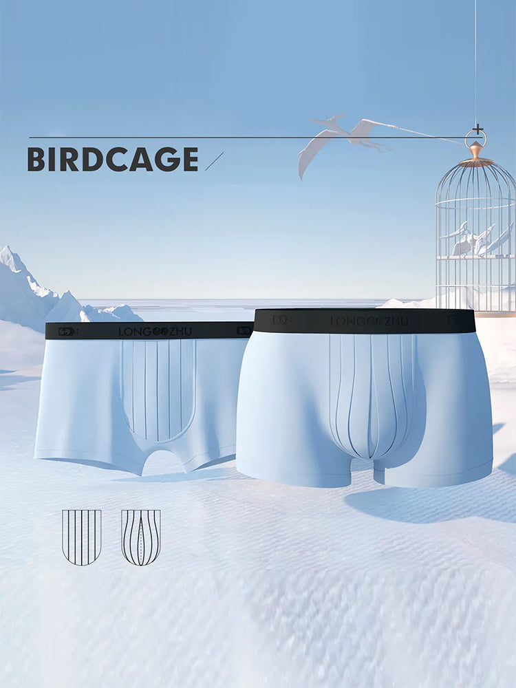 U Convex Folding Large Pouch Modal Trunks for Men