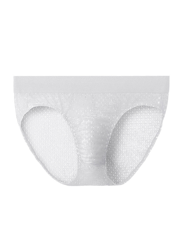 5 Pack Men's Breathable Briefs In Mesh