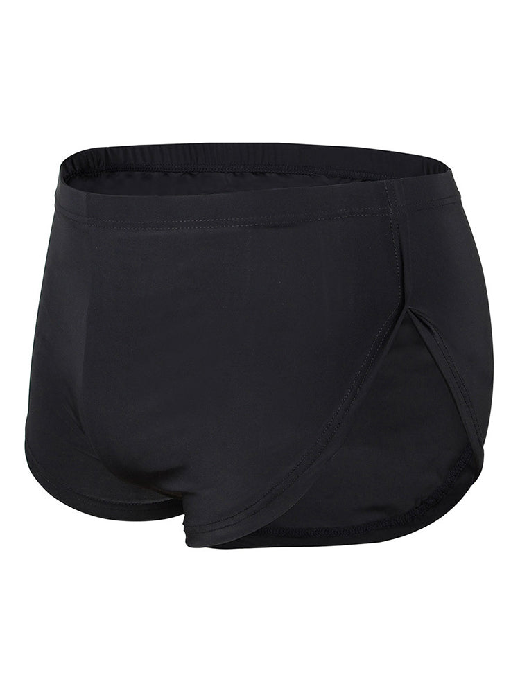 4 Pack Men's Sexy High Vent Boxer Shorts