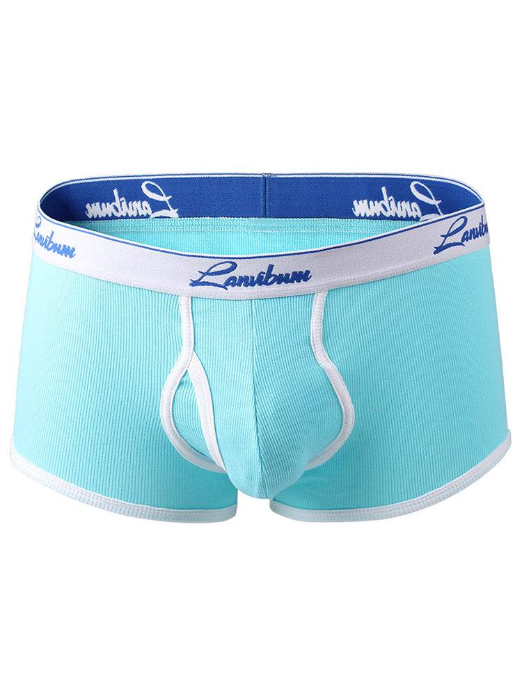 Men's Thread Cotton Trunks with Fly