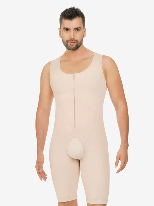 Men's Abdomen Body Shaper Legs Control Bodysuit