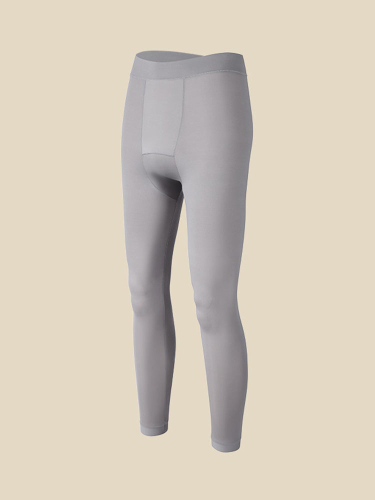 メンズ超薄手シームレスサーマルパンツ