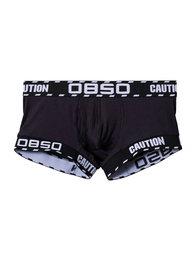 メンズUポーチローライズ通気性トランクス2枚組