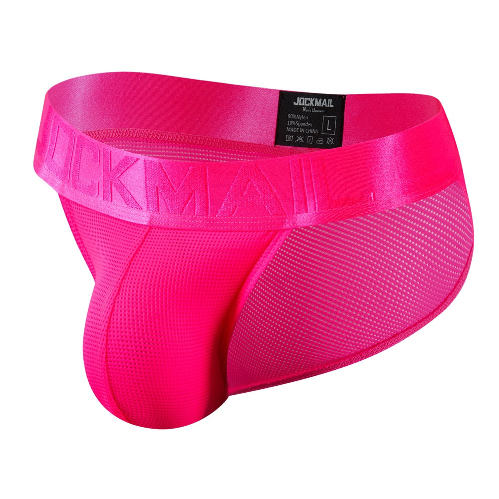 セクシーな通気性メッシュポーチTバック