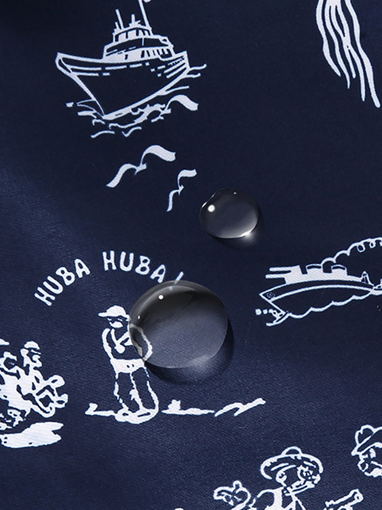 Men's Relaxed Prints Quick-drying Board Shorts