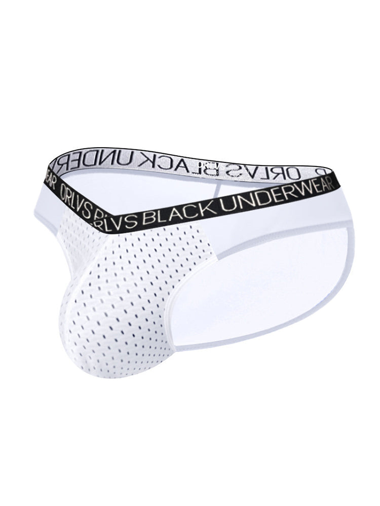 2-Pack Breathable Low Waist U-Convex Semi-Transparent Men's Briefs