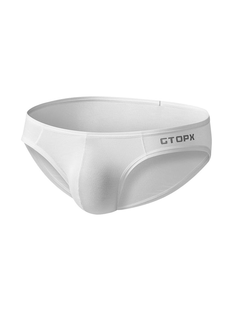 2 Pack Men's U-Shaped Pouch Single Layer Moisture-Wicking Comfortable Sexy Bikini