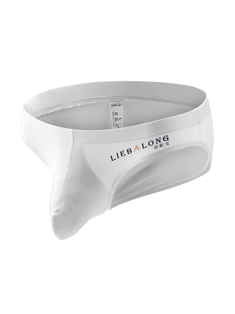 メンズ アイスシルク シームレス コンベックスポーチブリーフ 3枚組