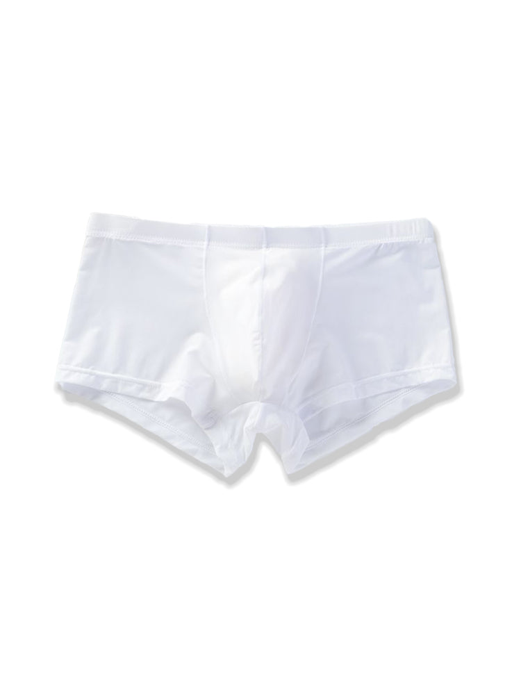 Thin Breathable Ice Silk U Convex Boxers for Men